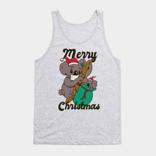 Christmas Koala Tank Top